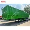 3 Axle Box Trailer Cargo Transport Dry Van Type Box Semi Trailer 60 Tons 40FT Van Box Semi Trailer Semi Truck Trailer