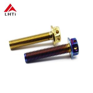 カスタムチタンヘックスボルト ナッツ 1.0mm ピッチ 5mm-500mm 長さ