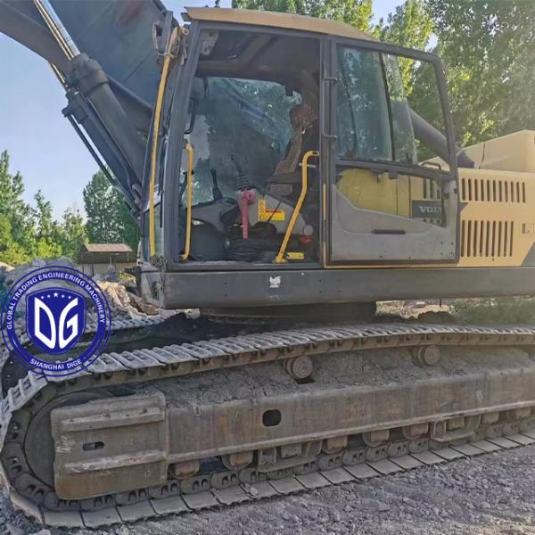 Оригинальное подержанное Volvo EC480 48Тн Гидравлический экскаватор Большое строительное оборудование