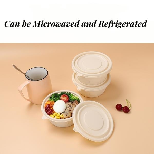 Biodegradable Food Container Disposable Corn Starch Bowl with Estimated Delivery Time
