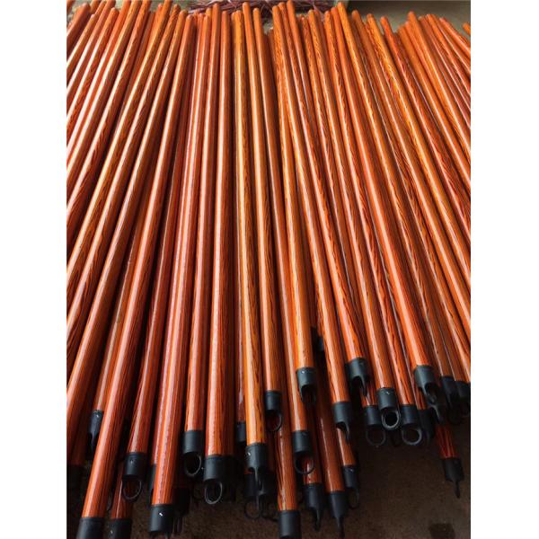 Garden Straight Cut Top End 25mm Diameter Wooden Mop Handles