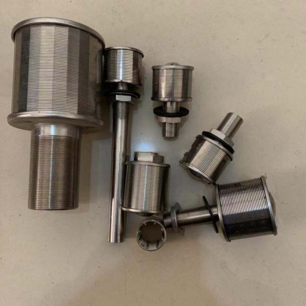 Dust Water Treatment 304 316 316L Stainless Steel Johnson Wedge Wire Screen/ Mine Sieve Screen