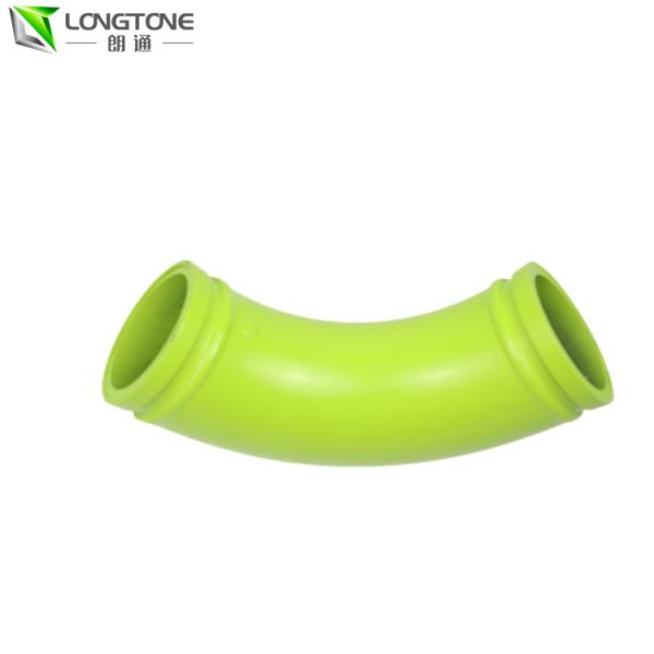 Pièces de pompe concrète de Sany de courbure, coude jumeau de mur de fonte DN125