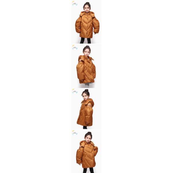 Winter Goose Girls Infant Vest Kids Packable Jacket Children's Down Coats Girls Parka