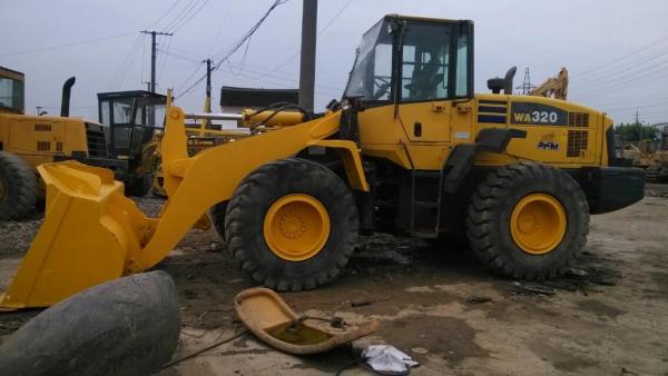 Japan Made Used KOMATSU WA320-5 4Ton Wheel Loader For Sale