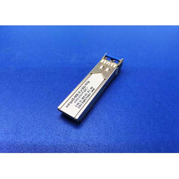 Duplex SFP 1.25G 1310nm 10km Mikrotik SFP Single Mode LC Module ISO9001 Certified