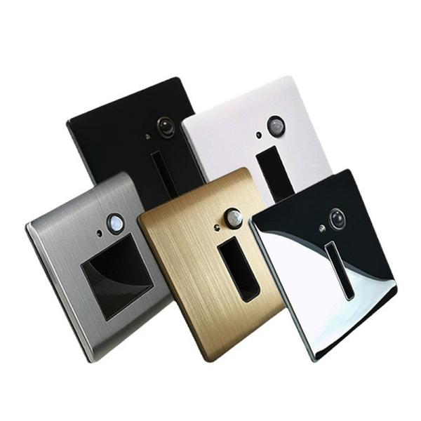 Home Decoration Indoor Step Light with Curved Plate and Sensor Control 3000K/4000K CCT