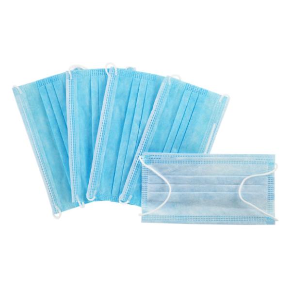 3 Ply Blue/White Non Medical Disposable Protective Earloop Mask for Children