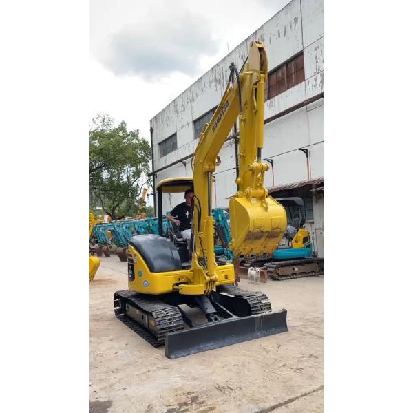 0.23m3 Bucket Capacity Komatsu PC40MR Mini Excavator with All Functions Normal