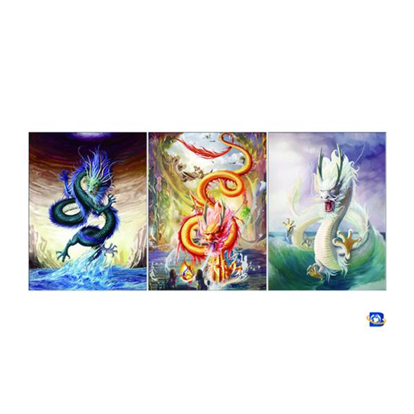 0.6mm PET Material 30x40cm 3D Lenticular Flip / Lenticular Image Printing