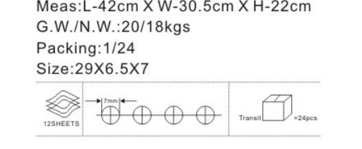Fashion Green Color 12 sheets capacity metal 4 holes paper punch