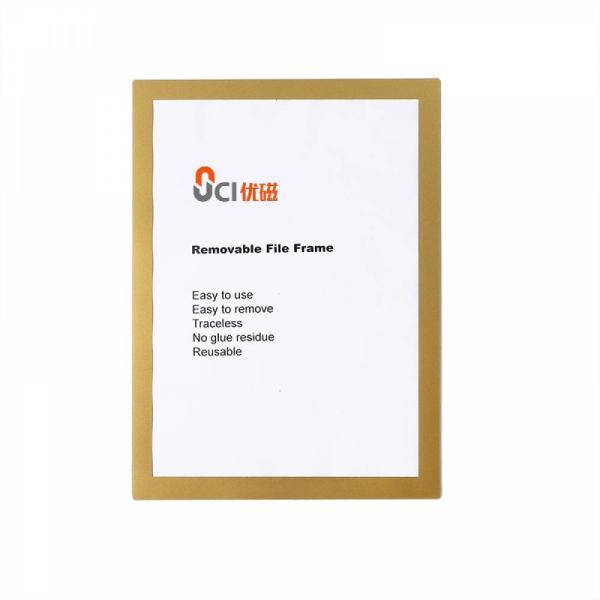 Whiteboard Cabinet Magnetic A4 Display Frames With Wide Frame