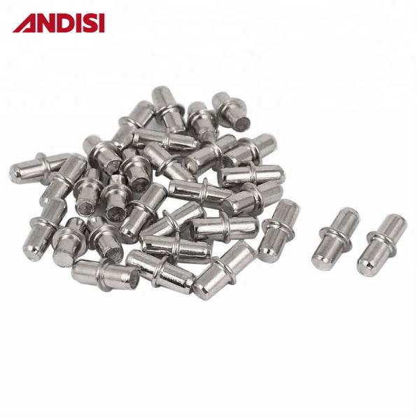 Steel Cabinet Board Support for Furniture Cupboard Wardrobe Shelf Pins