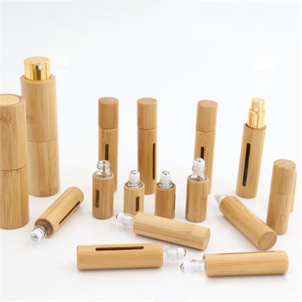 УЛЬТРАФИОЛЕТОВЫЕ бутылки Eco опарников сливк контейнеров плакировкой 20ml бамбуковые косметические дружелюбное