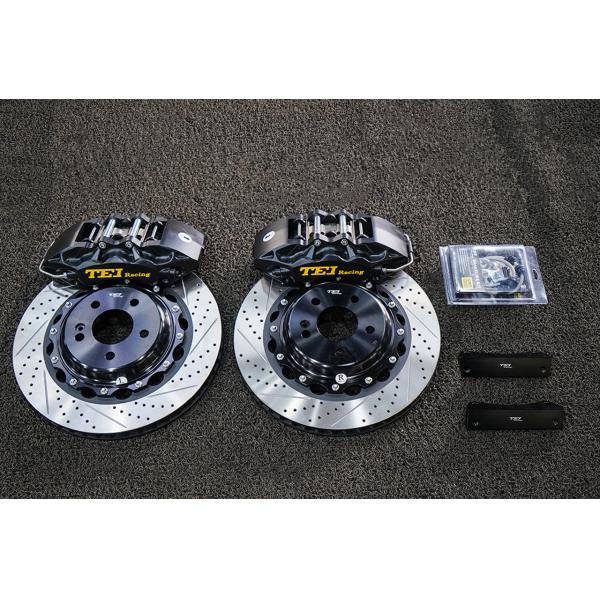 Большой тормозный комплект для Ford Falcon Установлен TEI Racing P60S кованые 6 поршневых калибров 355 * 32 мм дисковый ротор