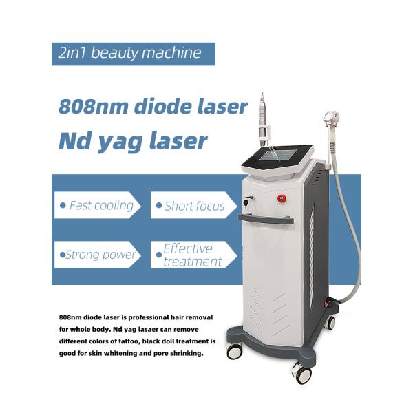 D1-2 808 diode laser hair removal machine professional tattoo removal device laser picosecond carbon peel machine