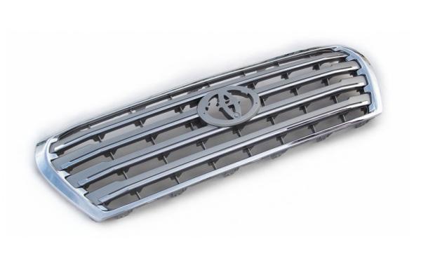 Peças sobressalentes de automóveis Grelha de carro cromada Para Toyota LAND CRUISER FJ200 2008 2012 2014