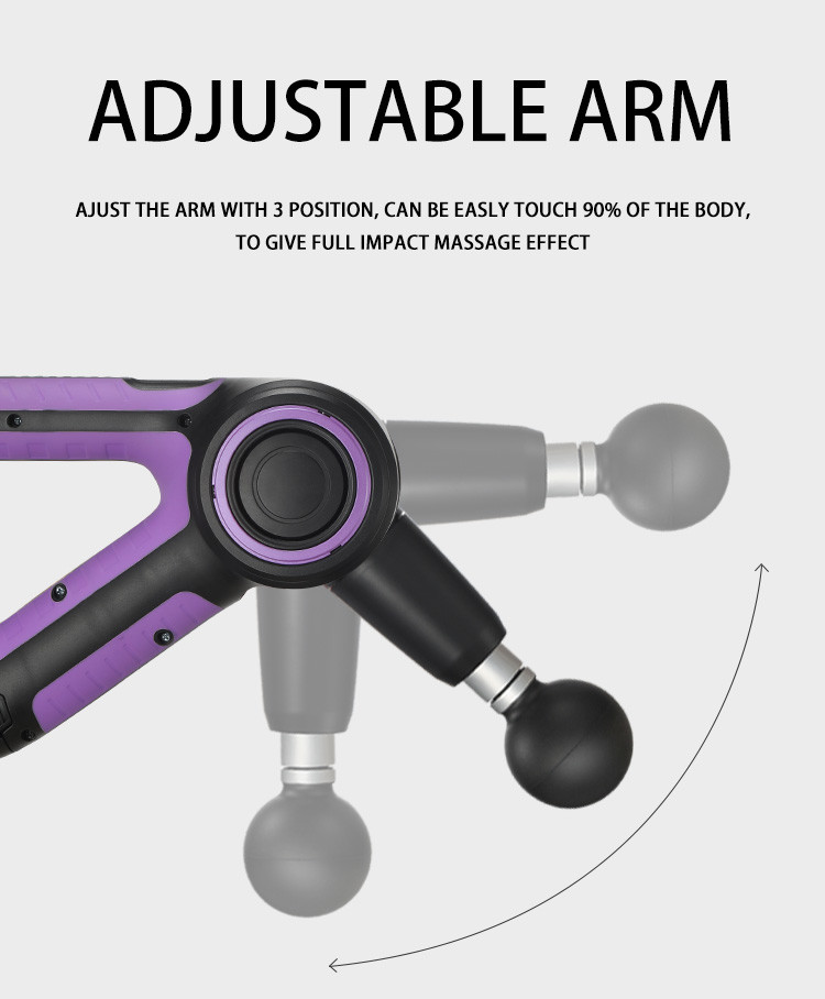 эргономический профессиональный Handheld Massager 2600mAh для физиотерапевтов