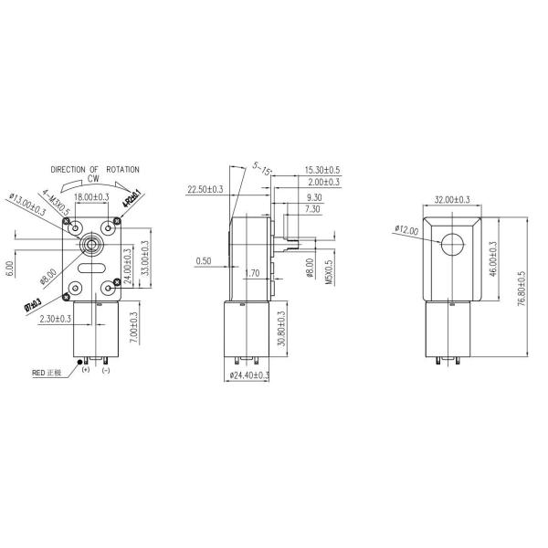 Мотор одиночной фазы электрического двигателя тока напряжения 12-36V 30-50W мотора шестерни KG-008 используемый для blender