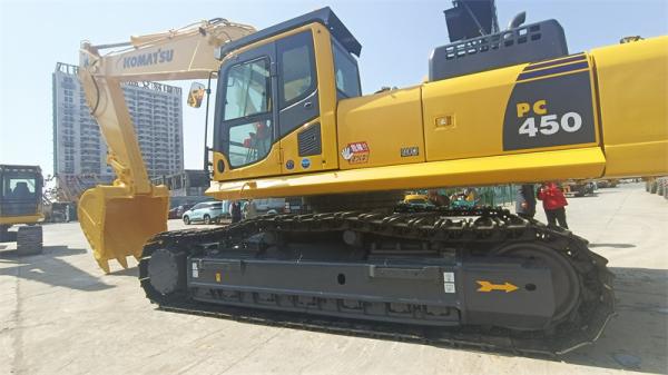 PC450-8 usou a máquina escavadora Used Earthmoving Equipment de Komatsu PC450 da máquina escavadora de Japão