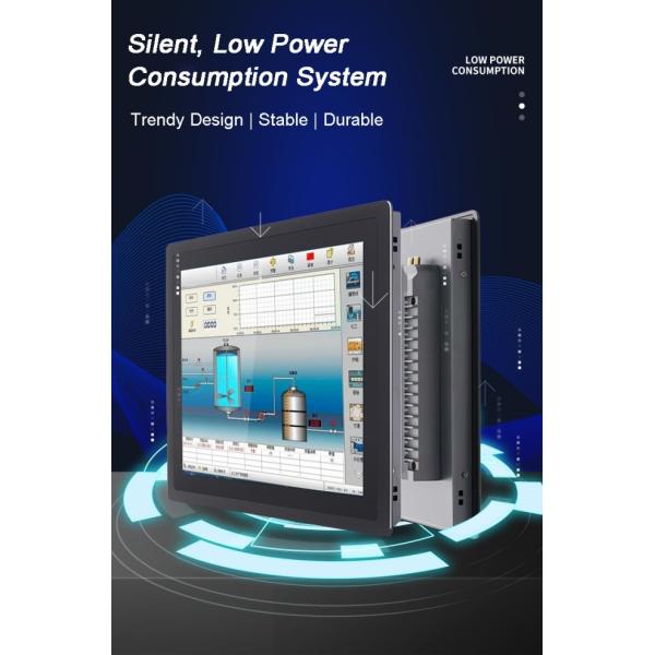 21.5 Inch LCD Industrial Monitor Ip65 Panel Wall Mount Embedded Capacitive Touch Screen Display Industrial Panel Pc