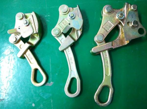 Universal Self Grip Conductor Transmission Line Tool Come Along Clamp For ACSR Tighting