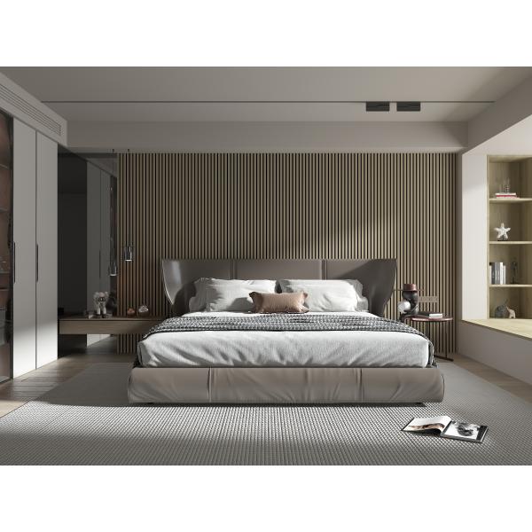 Предкрылка стены спортзала панели облицовки Multicolor деревянные придают огнестойкость прочному