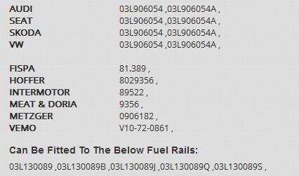Genuine Pressure Sensor 85PP26-93 , 85PP26 93 , 85PP2693 , 03L 906 054 , 03L906054 , 03L 906 054 A , 03L906054A