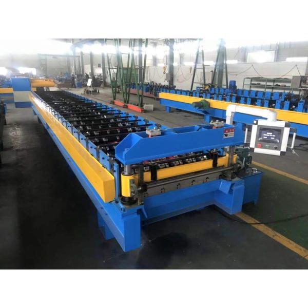 Trapezoidal Sheet Cold Roll Forming Machine PPGI Metal Roof Forming Machine