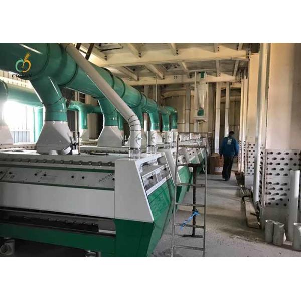 Промышленное компьютерное управление PLC завода 200 TPD мельницы пшеницы