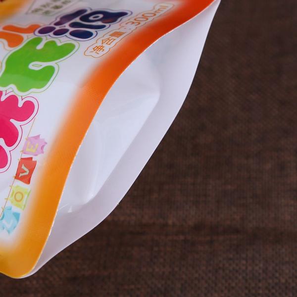 Soft Drink Milk Liquid Spout Bags Gravure Printing Custom Logo With Straw