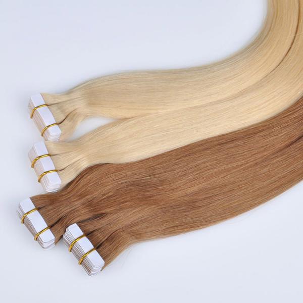 Двойная лента в расширениях человеческих волос, европейская лента утка в расширениях волос