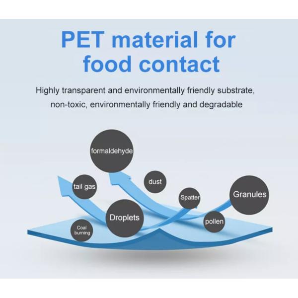 PET Splash Proof Face Shield Visor Disposable Multiple Protection Anti Virus Anti Fog