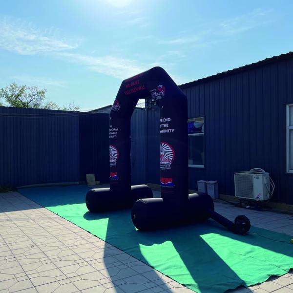 Настраиваемый логотип бренда Реклама Внешний Использованный OEM Размер Дешевая цена Надувная арка в продаже