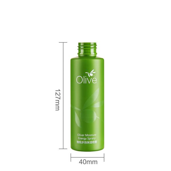 O ANIMAL DE ESTIMAÇÃO plástico de 4 onças Matte Cosmetic engarrafa a cor feita sob encomenda com bomba de prata