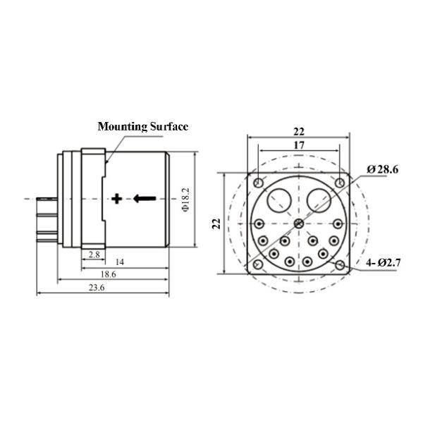 Quartz Accelerometer Sensor with ±80g Range and 100g Shock Resistance for Vibration Monitoring
