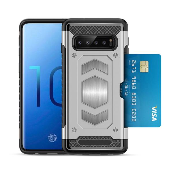Carbon Fibre Brushed Back Cover Armor Phone Case For Sumsang S10 CE FCC ROHS