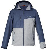Relaxed Fit Mens Warm Waterproof Coat With Two External Zippered Pockets