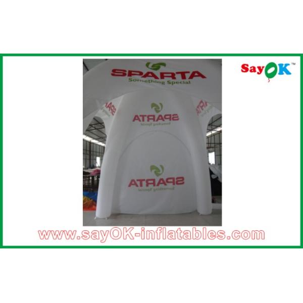 ткань Оксфорда раздувного шатра работы на открытом воздухе или шатры PVC белые располагаясь лагерем раздувные шатры для продажи