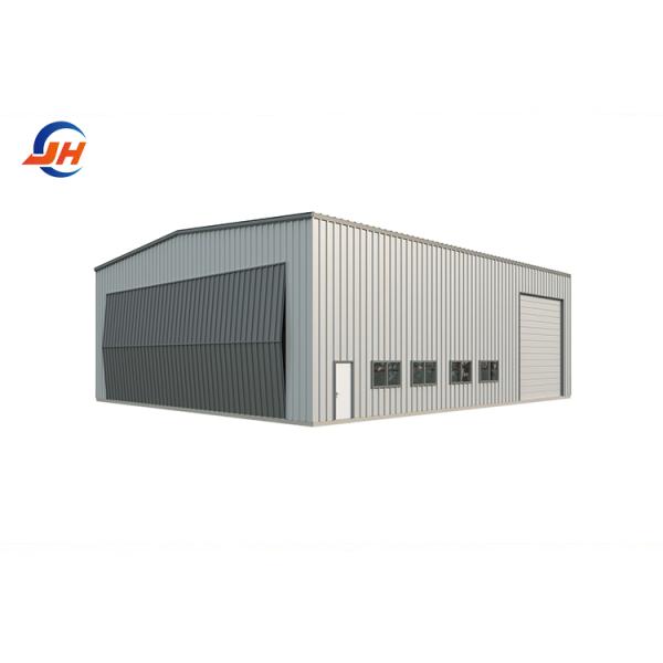 240x250 Size Welding Processing Service Hangar for Private Aircraft Steel Structure Made