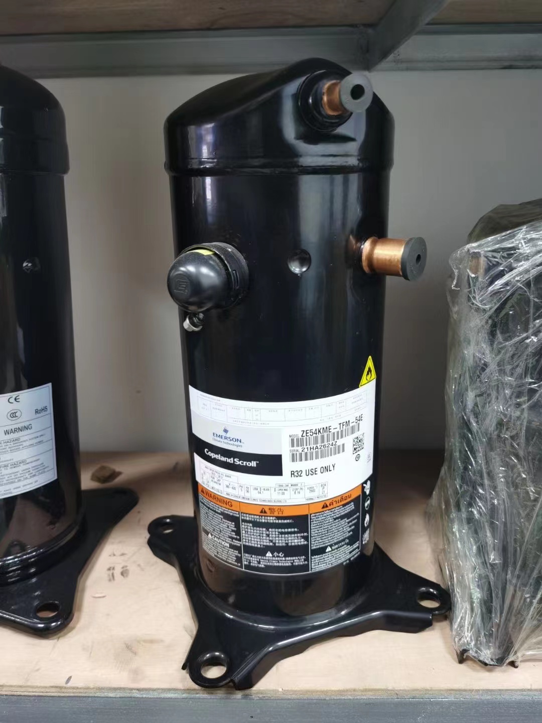 Компрессор 150000BTU ZP182KCE-TFD переченя 15HP Copeland герметически закрывал компрессор