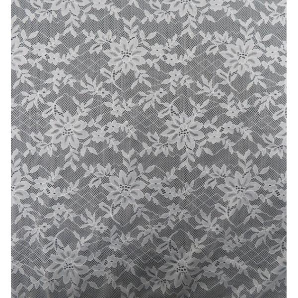 Spandex Elastic Lace Fabric With 140cm Width OEM / ODM