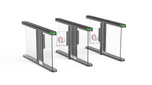 torniquete automático acrílico do balanço de 10mm Speedlane com luz do alarme