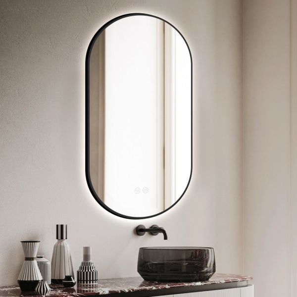 Waterproof Stainless Steel Framed Lighted Mirror Anti Fog 	2 Years Warranty