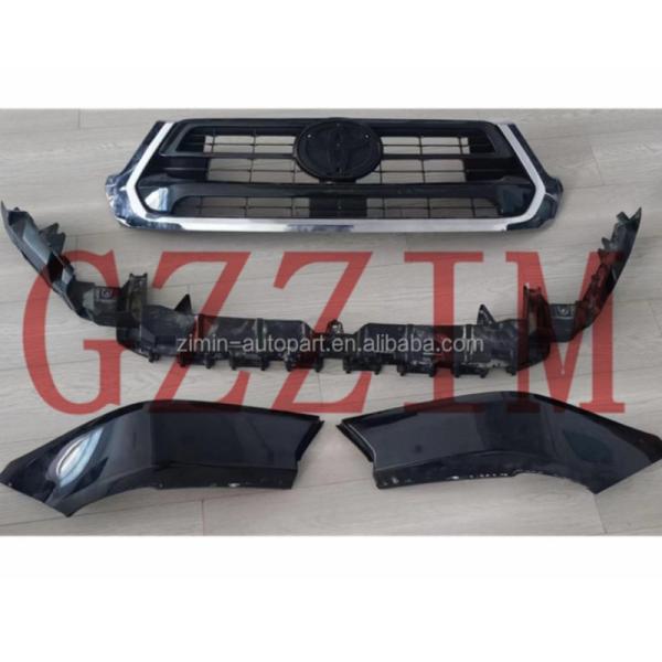 Toyota Hilux Revo Rocco 2021 Kit de carroceria Lábio frontal com grelhas