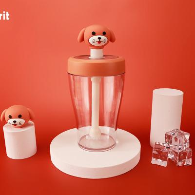 Sport Shaker Water Bottle With Straw