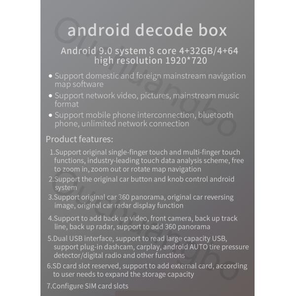 Ouchuangbo wholesale upgrade original car screen for 12.3 inch Porsche Cayenne 2018 android 9.0 OS 4GB+64GB