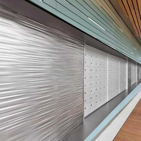 304 316 201 Stainless Steel Decorative Interior Wall Cladding For Office Building
