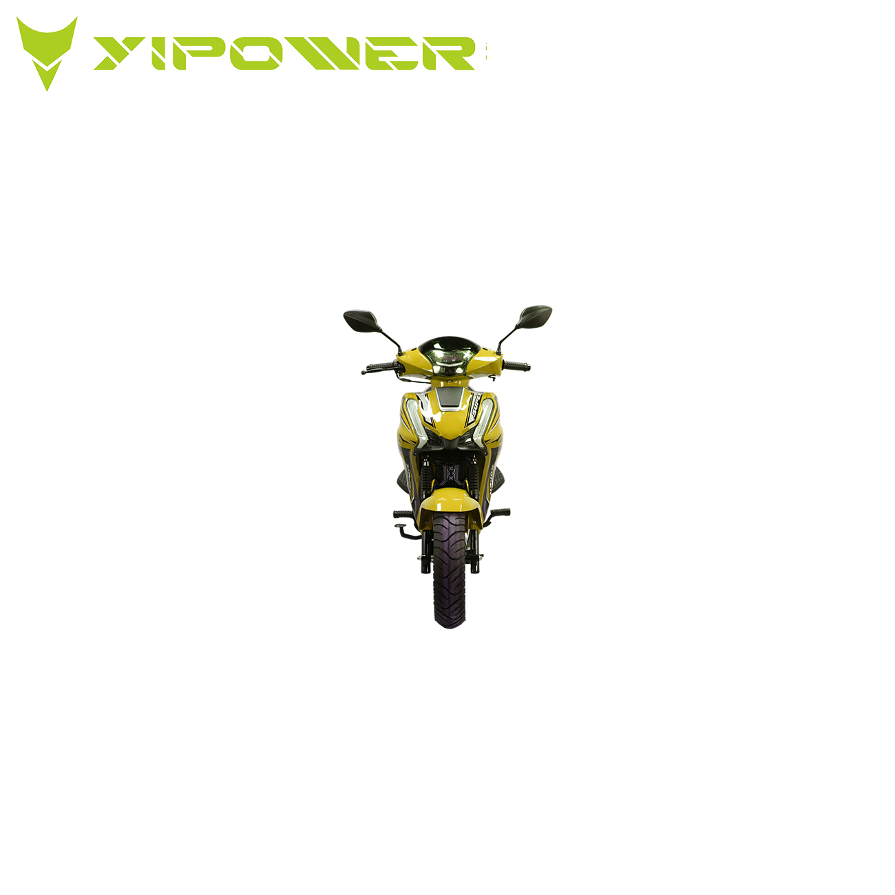 60V Dual Lithium Battery Electric Underbone Motorcycle with 158KM Max Mileage and CAN Communication Instrument