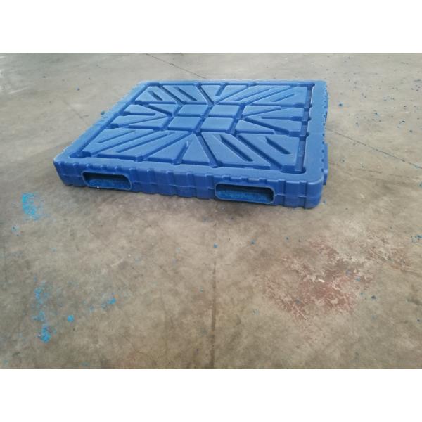 1400 X 1200 Double Face HDPE Plastic Pallets , Beverage Stacking Vacuum Plastic Skids